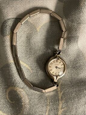 VTG Wittnauer 10k Vintage Art Deco Women's Bracelet Watch 1940-50s, parts